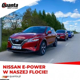 Nowy | Nissan Qashqai | Quanta | Wynajem | Wypożyczalnia Samochodów