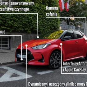 Toyota Yaris - Wynajem auta Poznań / MM Cars Rental / 149 zł brutto doba 