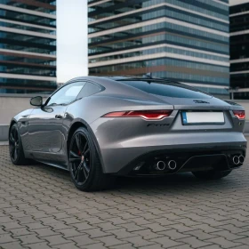 Wynajem Jaguar F-Type R Coupé 5.0 V8 AWD - wypożyczalnia samochodów sportowych Kraków