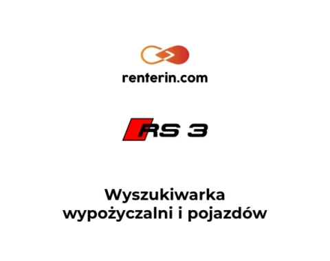 Wypożyczalnia Audi RS3 Wrocław