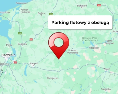  Parking dla wypożyczalni samochodów w regionie Drawsko Pomorskie