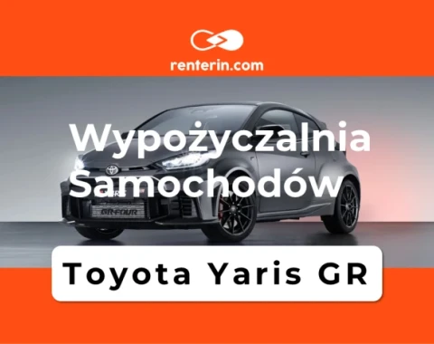 Toyota Yaris GR – Wynajmij i poczuj sportowe emocje!