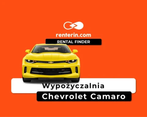 Wypożyczalnia Chevrolet Camaro - korzystaj z bazy kontaktów do wypożyczalni samochodów oferujących ten model